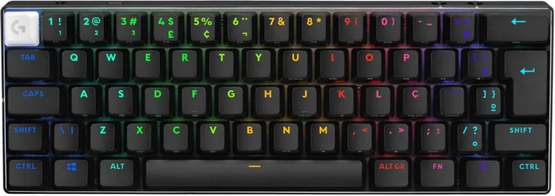 Teclado Mecanico Wireless Pro X 60 Lightspeed Preto (Layout Us) - Logitech G - LC