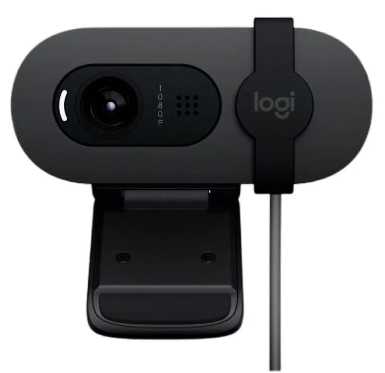 Webcam Full Hd Brio 100 Grafite - Logitech - LC