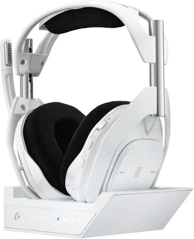 Headset Wireless Astro A50 X Lightspeed + Base Station Branca - Logitech G - LC