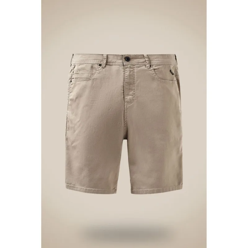 Bermuda Sarja Color Cinza Lua - 42