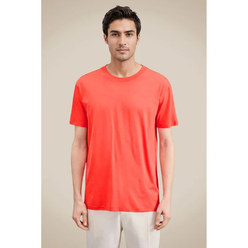 Camiseta Pima Cores Vermelho Cereja - P