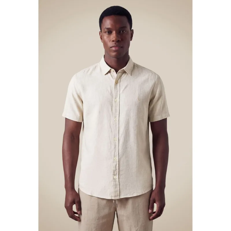 Camisa Mc Linho Pienza Natural - G