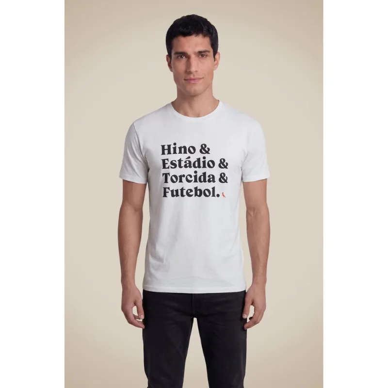 Camiseta Est Hino Branco - G