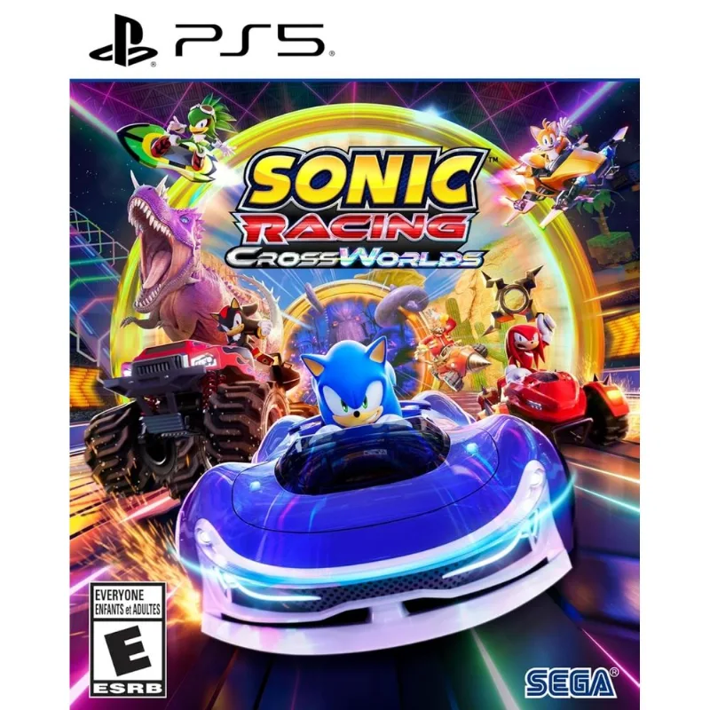 Sonic Racing CrossWorlds Launch Edition PS5 Midia Fisica