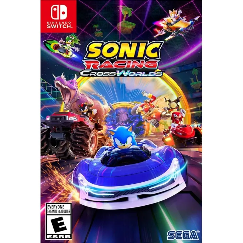Sonic Racing CrossWorlds Launch Edition Switch Midia Fisica