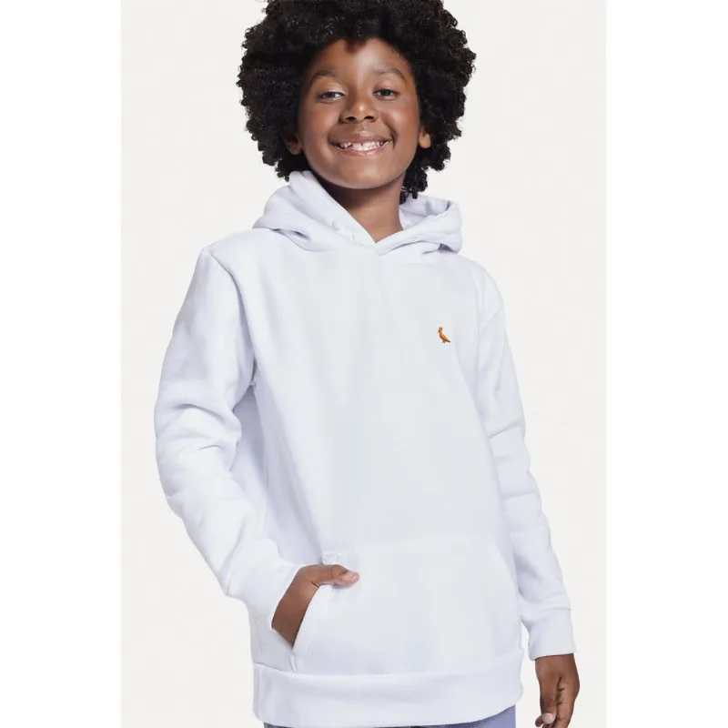 Hoodie Mini Moletom Canguru Glow Pp Bor Branco - 12