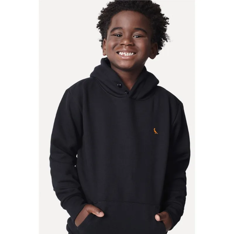 Hoodie Mini Moletom Canguru Glow Pp Bor Preto - 02