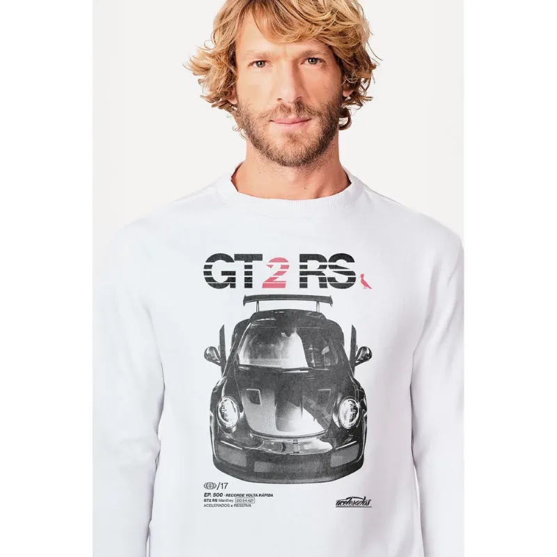 Sueter Moletom Gt2 Rs Branco - Gg