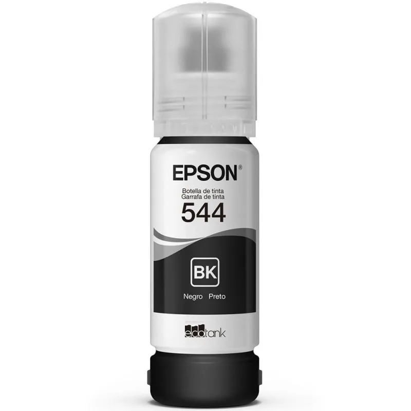 Refil de Tinta Epson T544 Preto - Epson