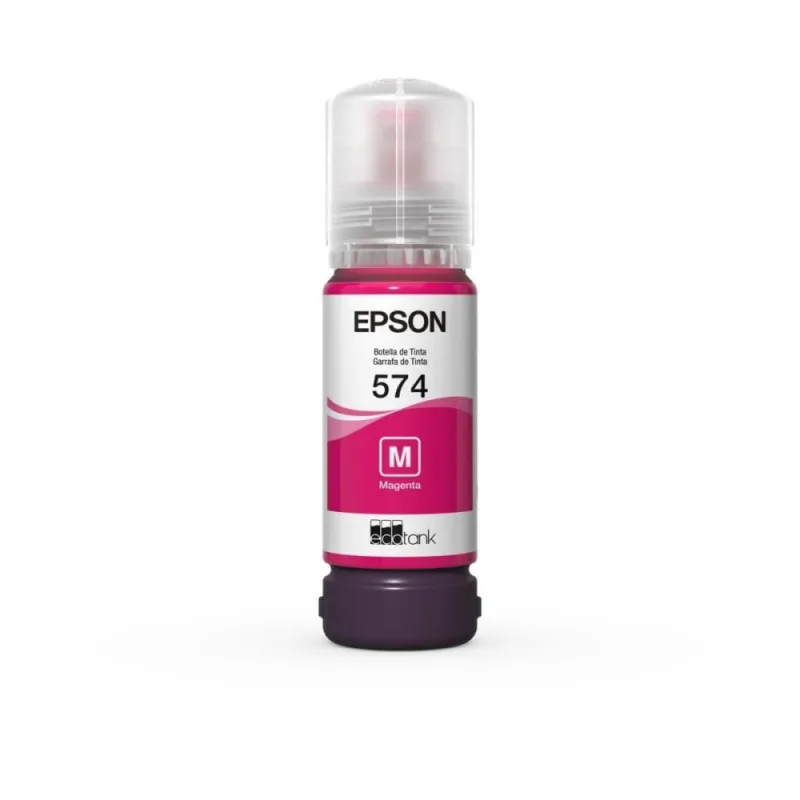Refil de Tinta EPSON T574320-AL Magenta Ecotank L8050 Original 70ML - EPSON
