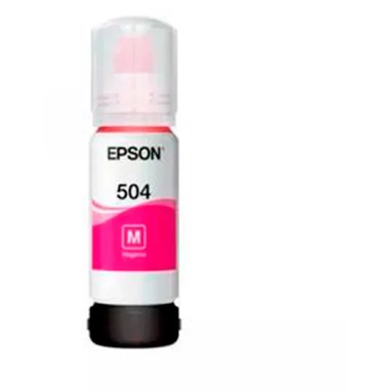 Refil de Tinta EPSON T504 Magenta T504322-BR - T504322-BR - EPSON