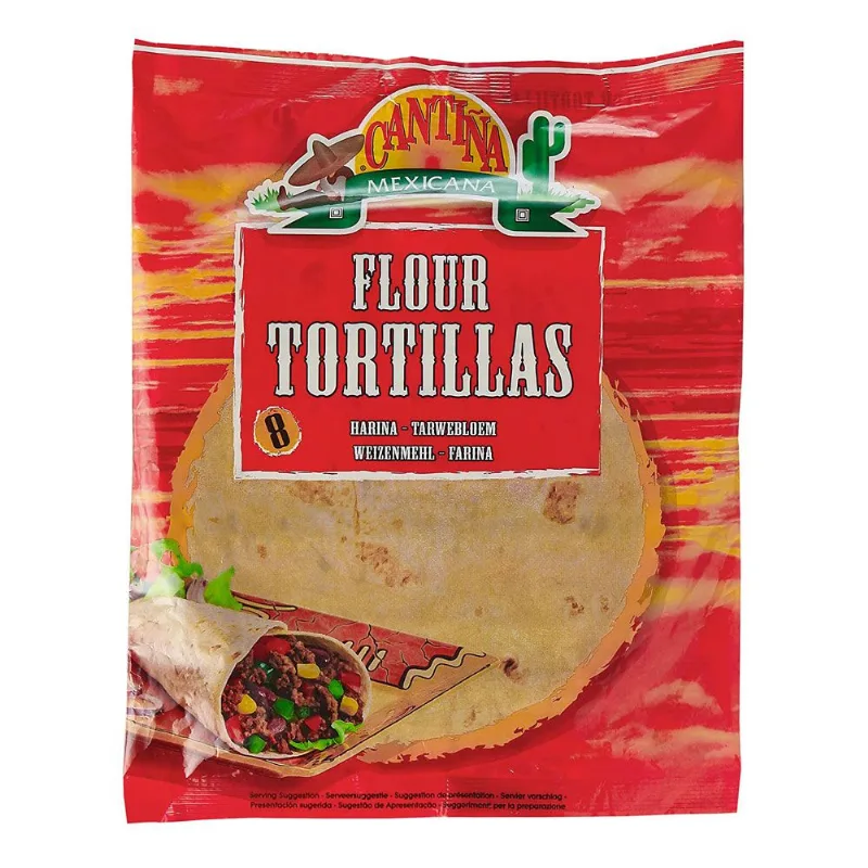 Tortilha de Trigo Cantiña Mexicana 340g