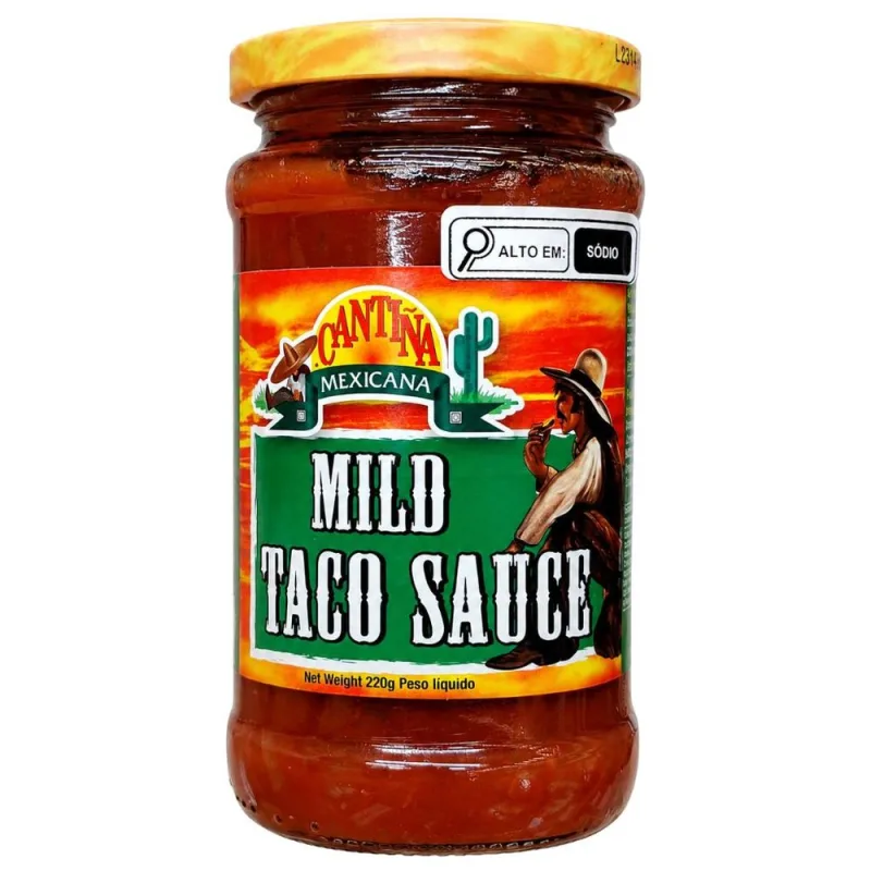 Molho para Taco Suave Cantina Mexicana 220g - Cantiña Mexicana