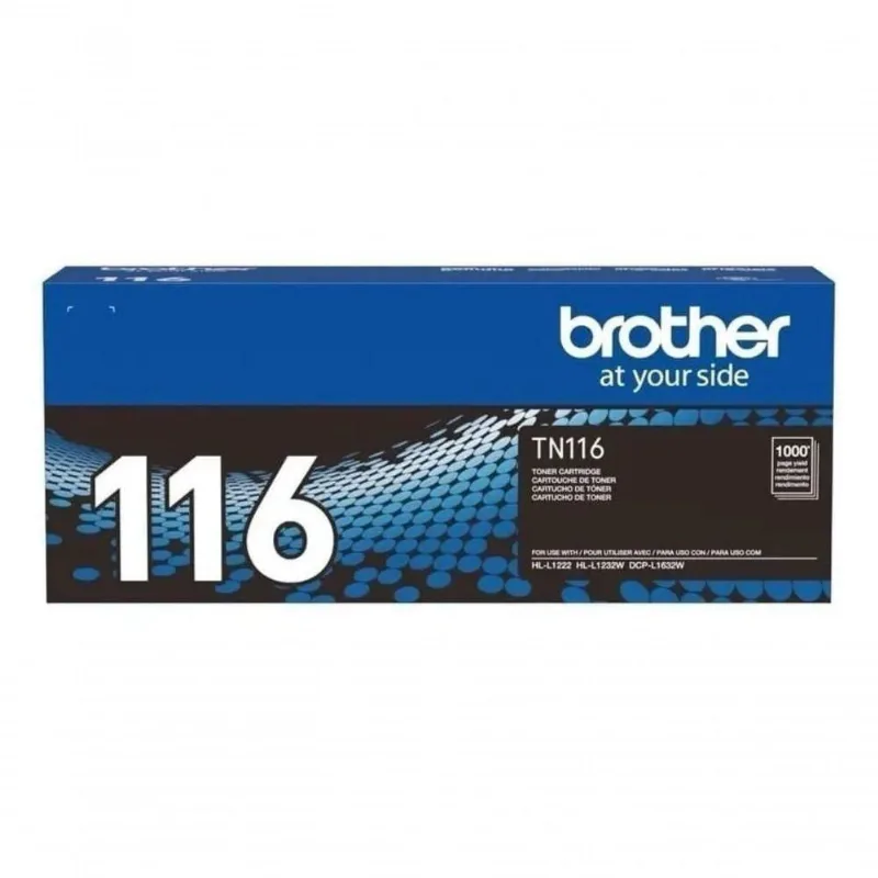 Toner Original TN-116 para HL-L1222 HL-L1232W DCP-L1632W Brother