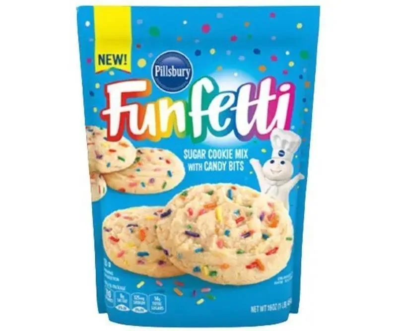 Mistura De Biscoitos Com Granulados Coloridos Funfetti 432g - Não Informado