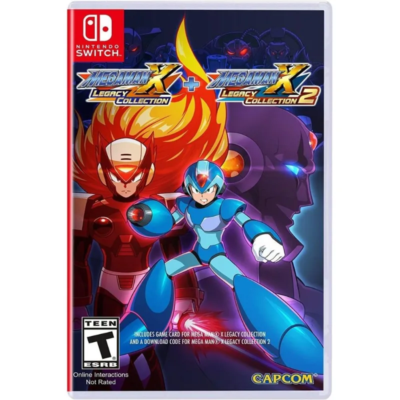 Mega Man X Legacy Collection 1+2 Switch Midia Fisica
