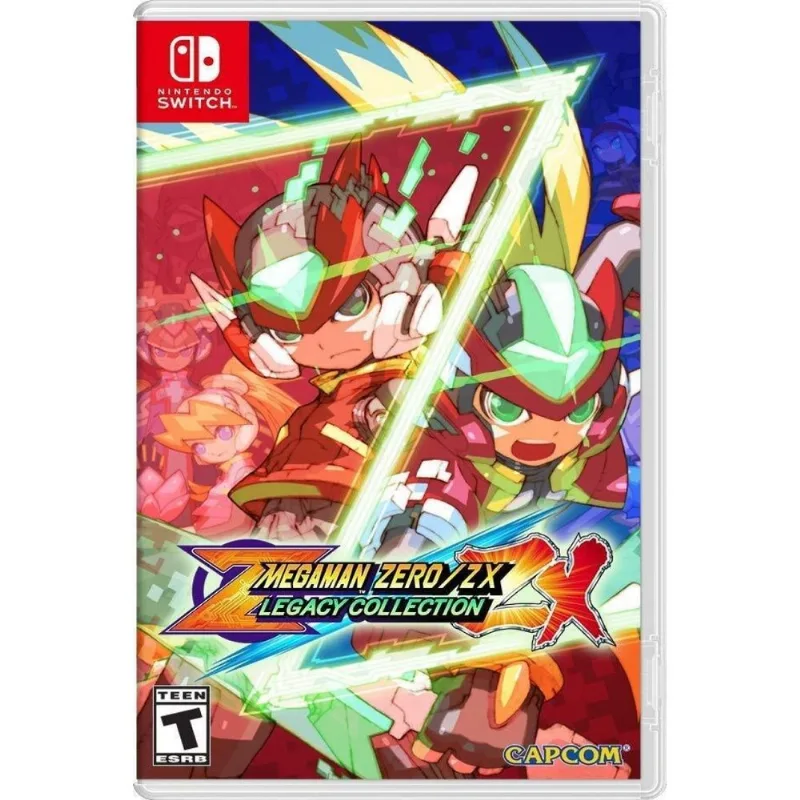 Mega Man Zero/Zx Legacy Collection Switch Midia Fisica