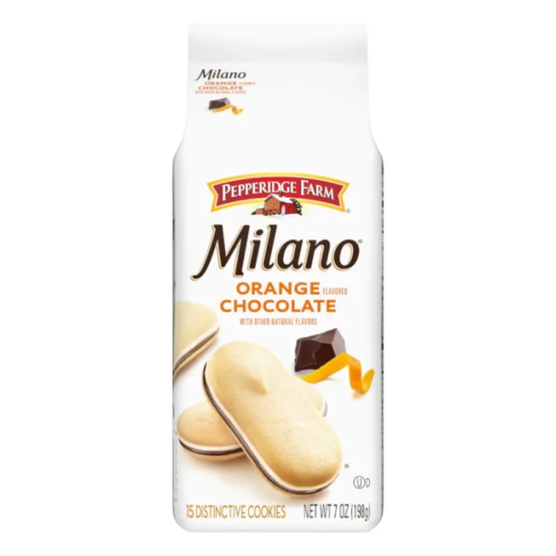 Biscoito Orange Chocolate Milano 198g - MILANO