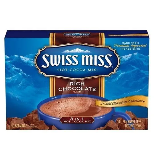Achocolatado Swiss Miss Sabor Chocolate 280g - Não Informado