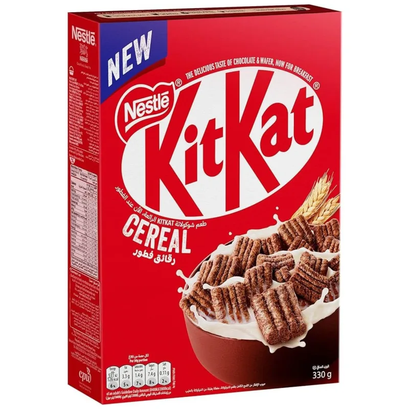 Cereal Matinal Kit Kat 330g Alemanha - Não Informado