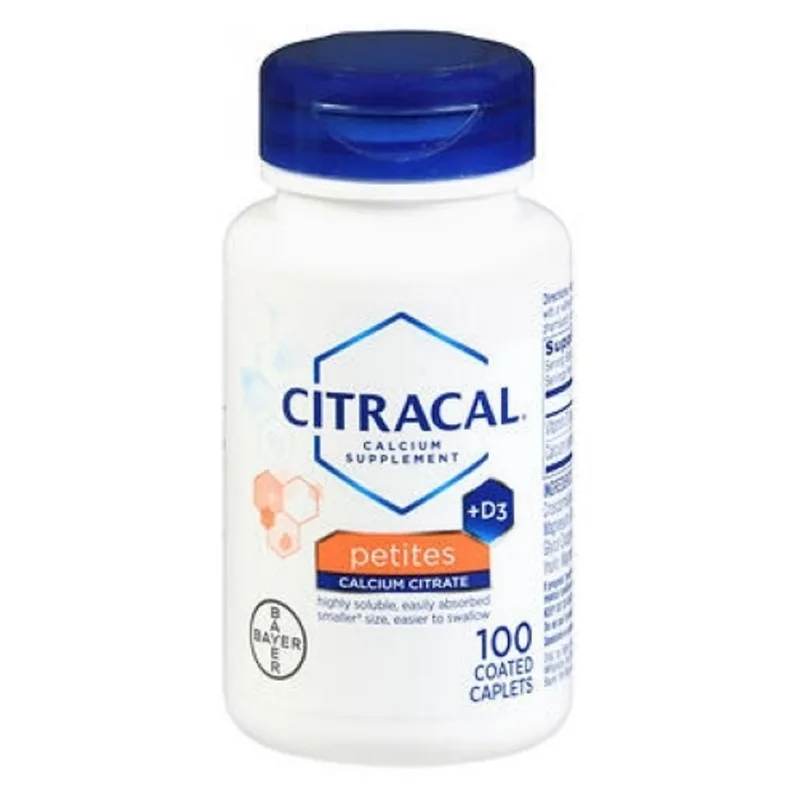 Citracal Citrato De Cálcio Petites Com Vitamina D Contagem De