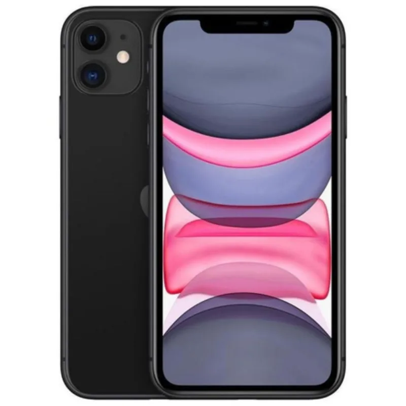 Usado: Iphone 11 64 Gb Preto - Excelente