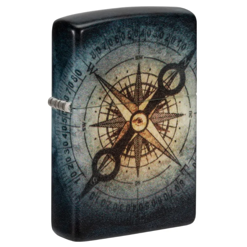 Isqueiro de bolso Zippo Compass Ghost Design 540 Glow in The Da