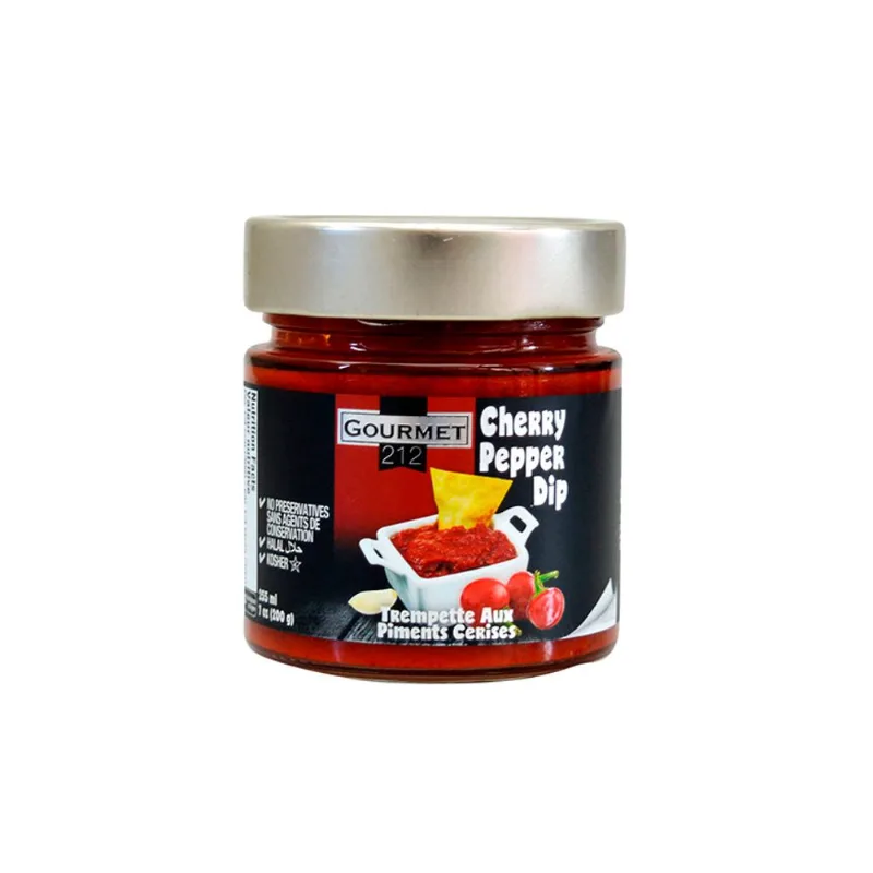 Bruschetta 212 Gourmet Pimenta Cereja 200g