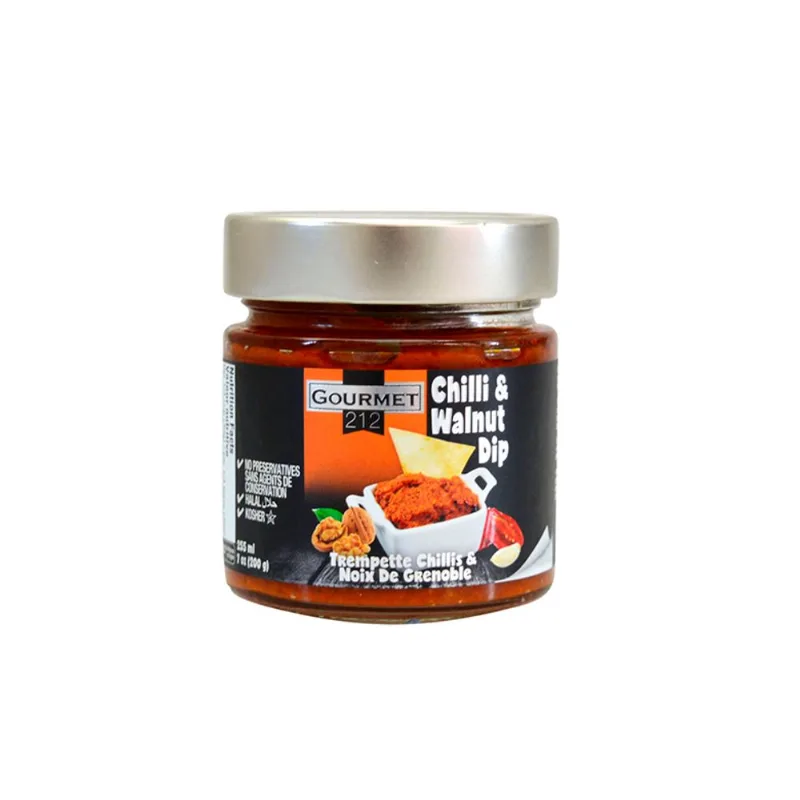 Bruschetta Tomate Assado com Nozes 212 Gourmet 200g