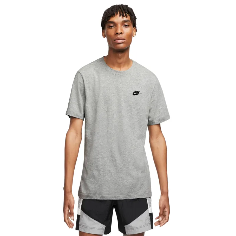 Camiseta Nike Sportswear Club Tee Cinza AR4997-064.G