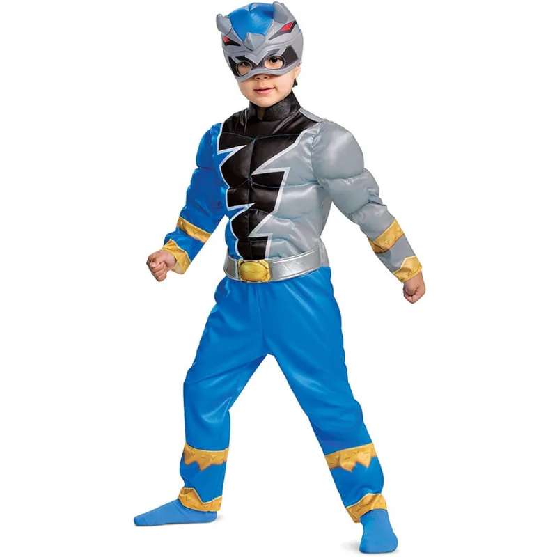 Toddler Power Rangers Dino Fury Blue Ranger Costume