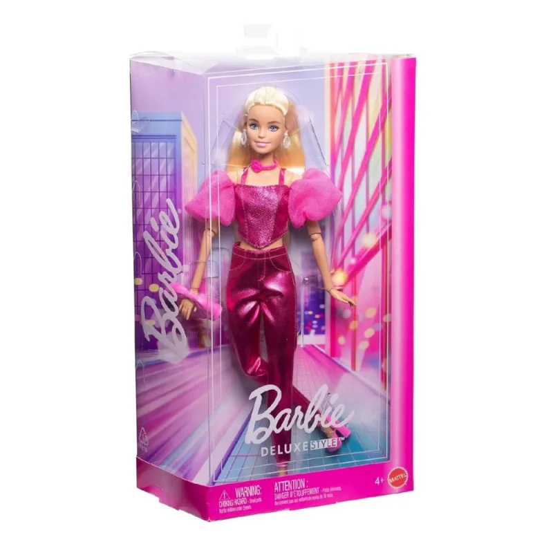 Barbie Fashion Deluxe Conjunto Rosa Metálico | Mattel