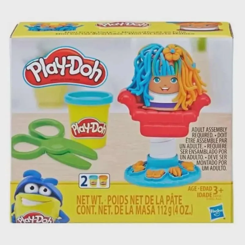 Massinha Play Doh Mini Classics Crazy Cuts E4918 - Hasbro