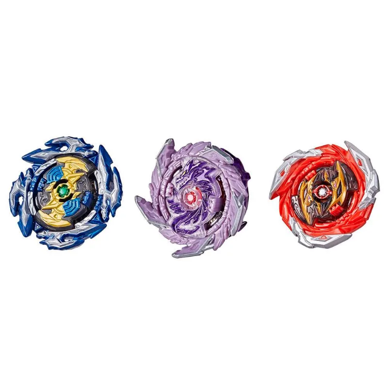 Pião Beyblade Burst Speedstorm Thunder Threat F2293 Hasbro - 3 Unidades 64769