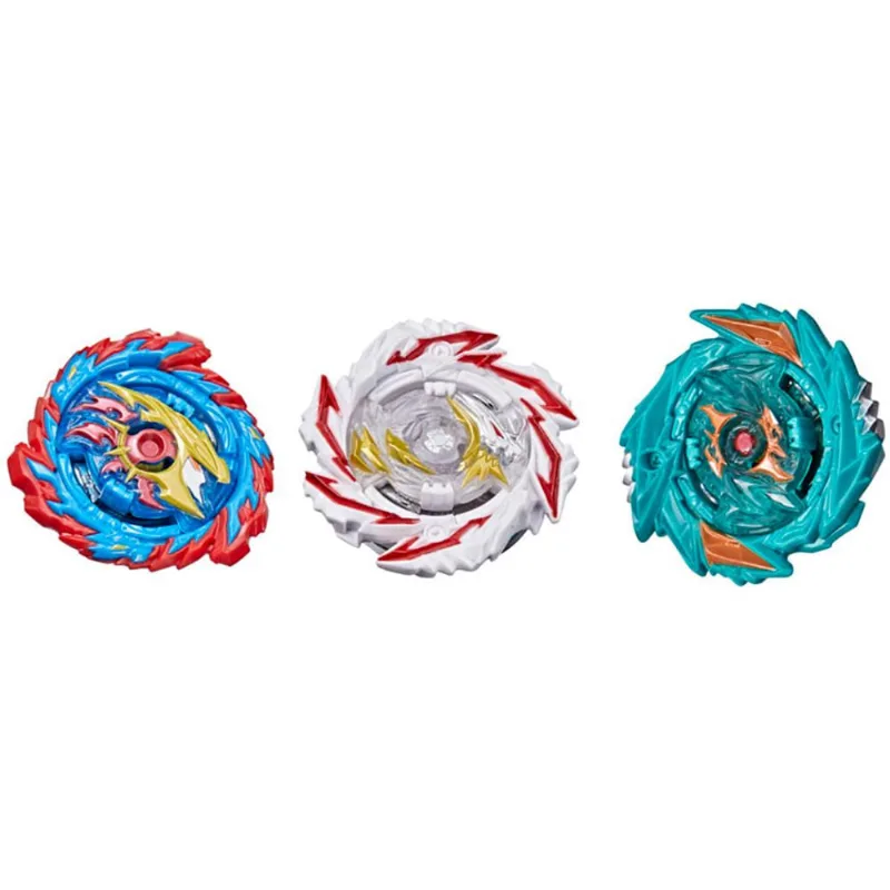 Kit com 3 Piões Beyblade Burst Surge Speedstorm Tempest Cloud F2294 Hasbro 56634