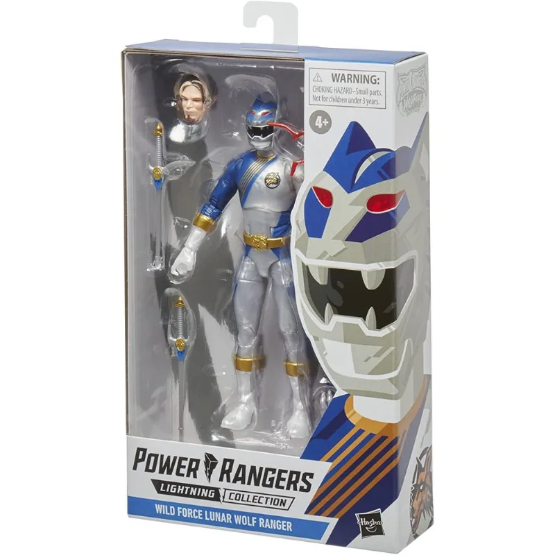 Power Rangers Lightning Wild Force Lunar Wolf Ranger Hasbro
