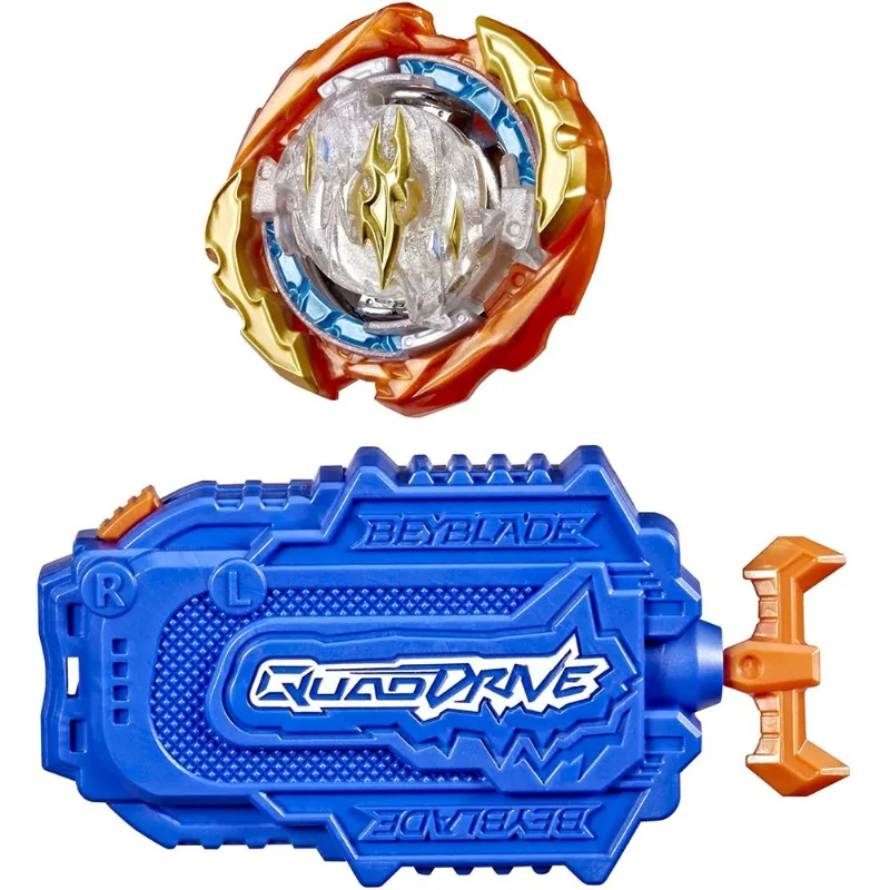 Beyblade Burst Quaddrive - Kit com Lançador Cyclone Roktavor R7 F3320