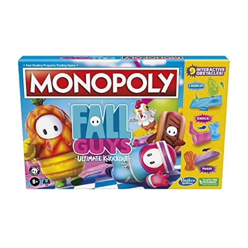 Jogo de tabuleiro monopoly com Obstáculos Interativos e Dado Knockout