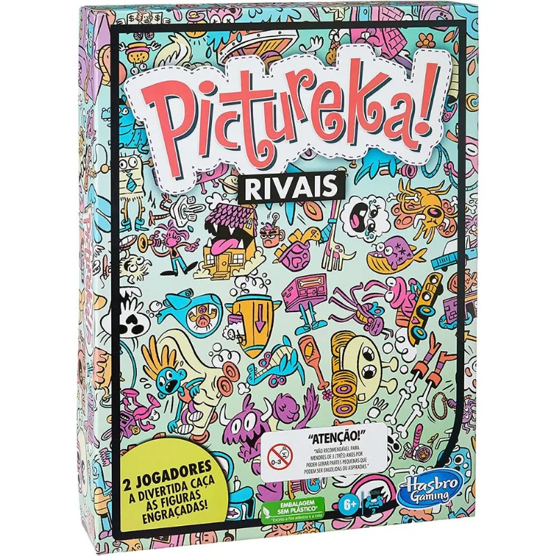 Jogo de Tabuleiro Pictureka Rivals Edition Hasbro F5253