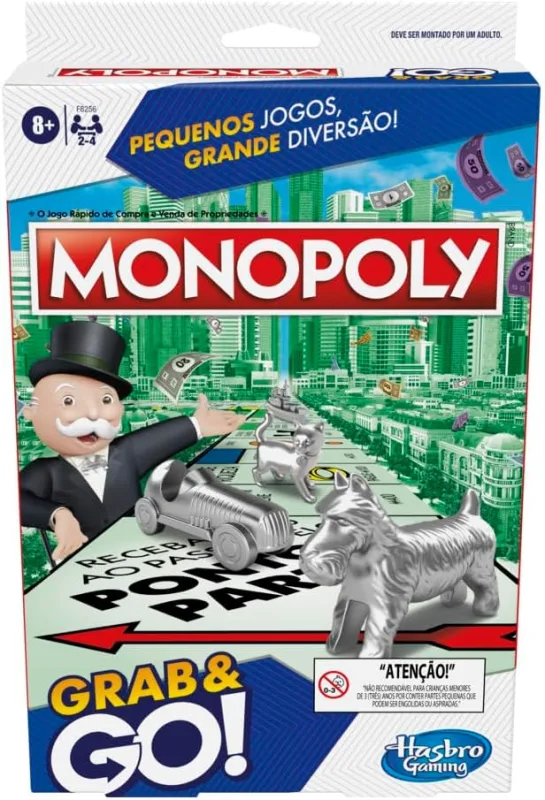 Jogo Monopoly Grab And Go - LC
