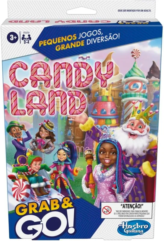 Jogo Candyland Grab And Go Hasbro - LC