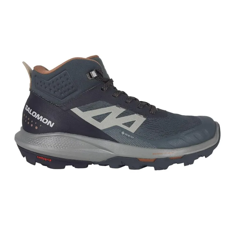 Bota Salomon Outpulse Mid Gtx Verde Masculina