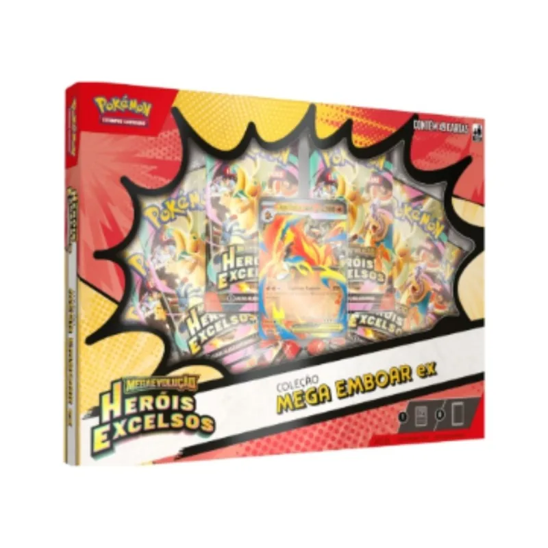 Box Mega Emboar ex – Heróis Excelsos