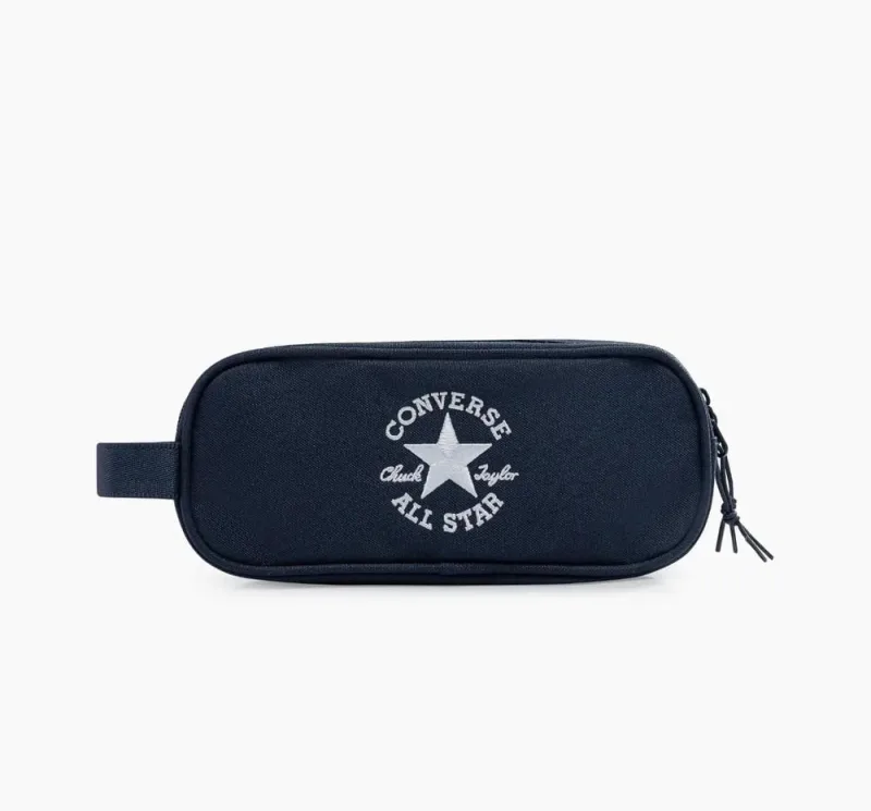 Estojo Simples Patch Logo Azul Converse - LC