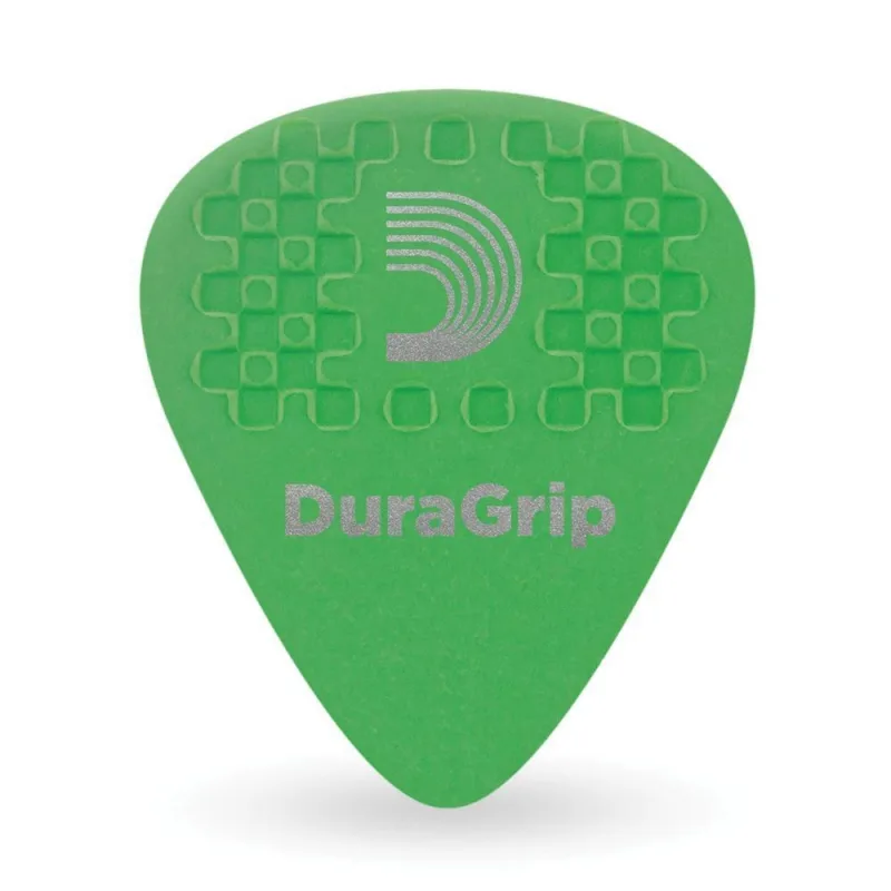 Palheta Duragrip 7DGN4-10 Delrin Alta Resistência Verde D'Addario - OUTRAS
