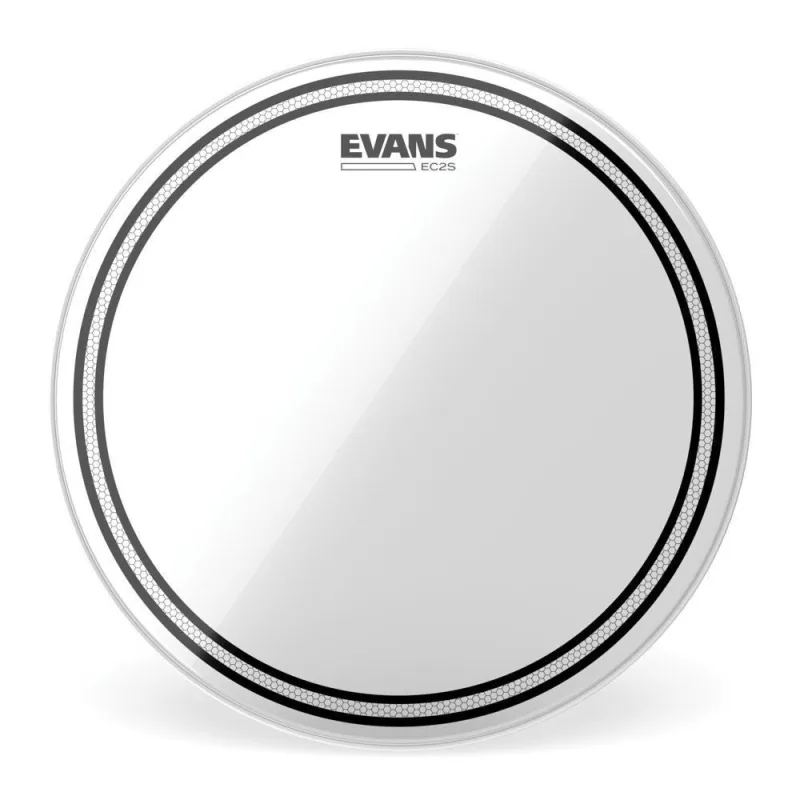 Pele Batedeira Caixa-tom 13 Evans Ec2s Transparente Tt13ec2s [f035] - Não Disponível