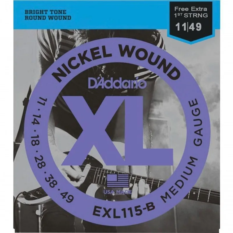 Encordoamento Guitarra Exl115 .011-.049 [f018]