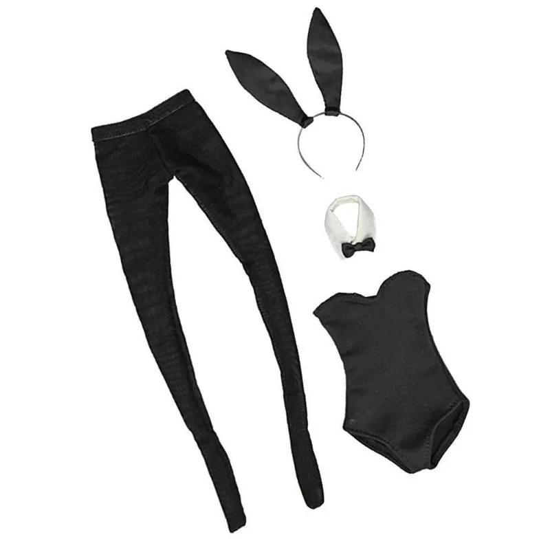 Acessórios De Roupa De Menina Coelho Escala 1/6 Para 12 Polegadas