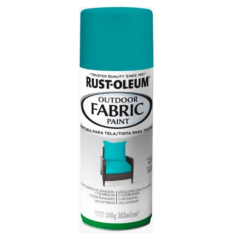Tinta Spray Specialty Tecido Turquesa 340g Viapol