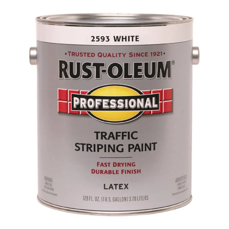 Tinta Traffic Striping Rust-oleum Professional White 3,78 L